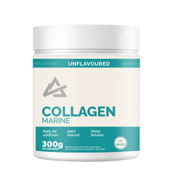 Ayrton Taylor  - Pure Hydrolysed Marine Collagen Natural Powder - 300g (Unflavoured) Thumbnail