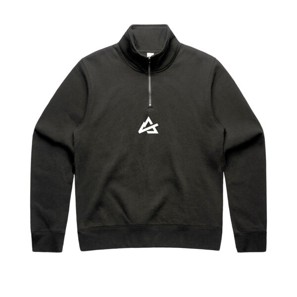 Ayrton Taylor Fitness - WOMENS RELAX FADED HALF ZIP (AS COLOUR) Thumbnail